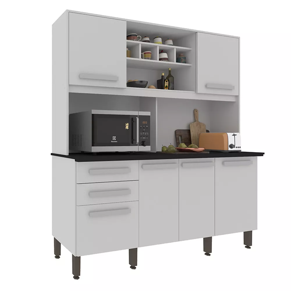 Image 0 of 4 of Cozinha Luna Plus 6 Portas 2 Gavetas Imop