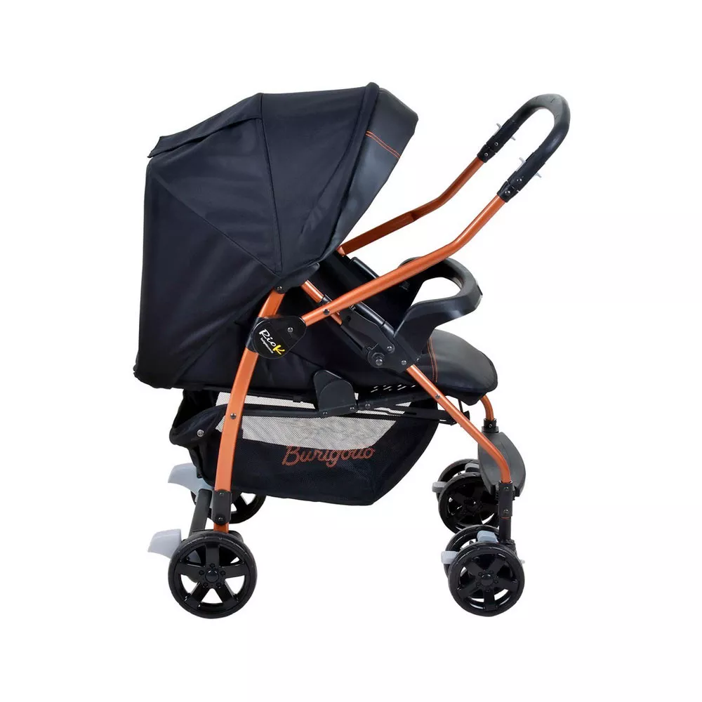 Image 2 of 6 of Carrinho de Bebe Travel System Rio K com Bebê Conforto Touring X Burigotto