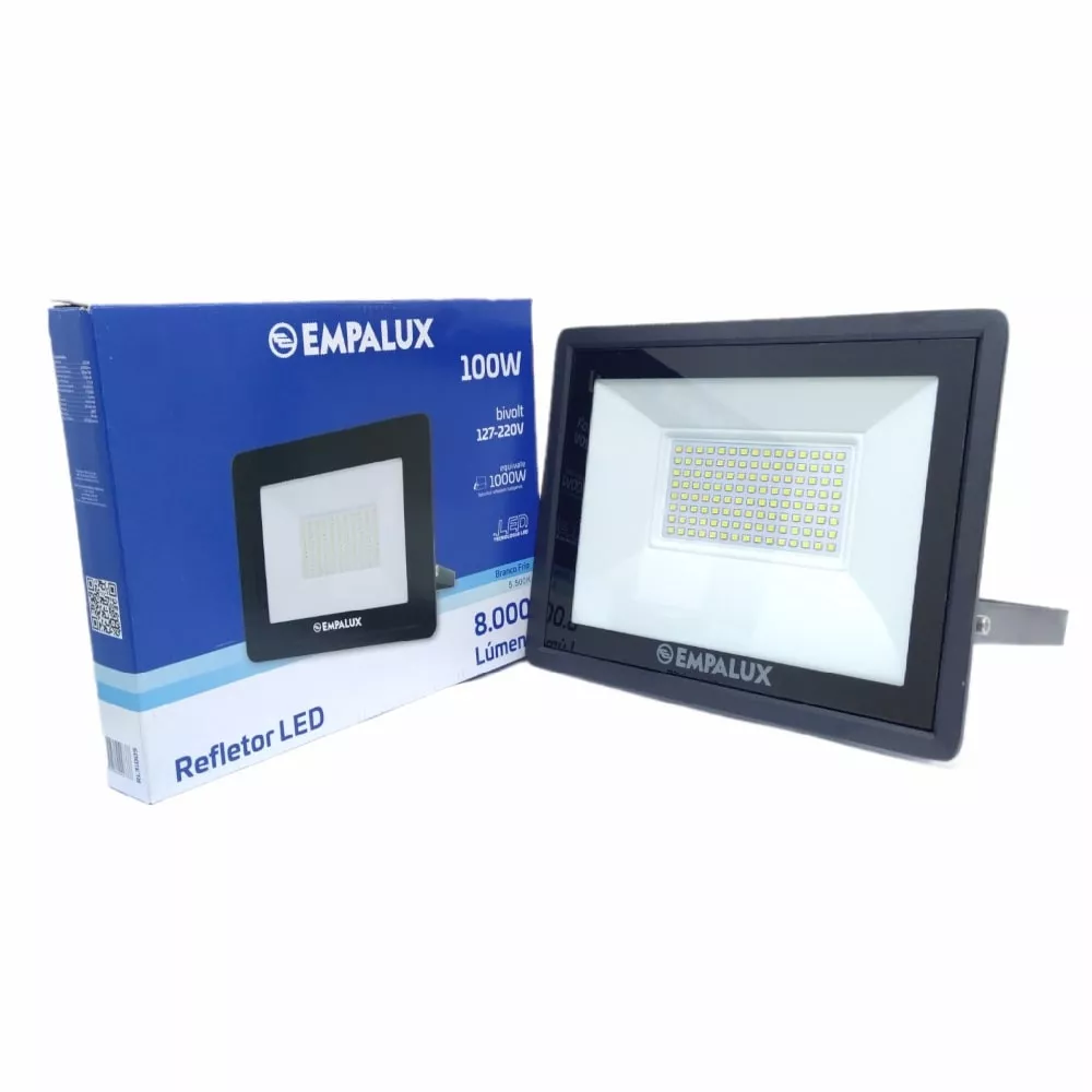 Image 0 of 3 of Refletor de Led RL31005 100W 5500K IP66 8.000lm Bivolt Empalux