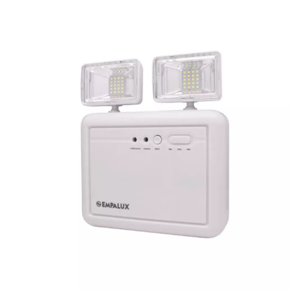 Image 0 of 2 of Luminária de Emergência Led 2 Faróis 1200 Lúmens Empalux