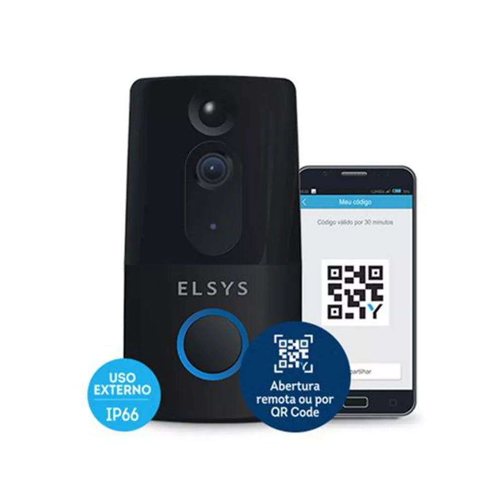 Image 0 of 3 of Videoporteiro Wifi Esl-vpw1 - Elsys
