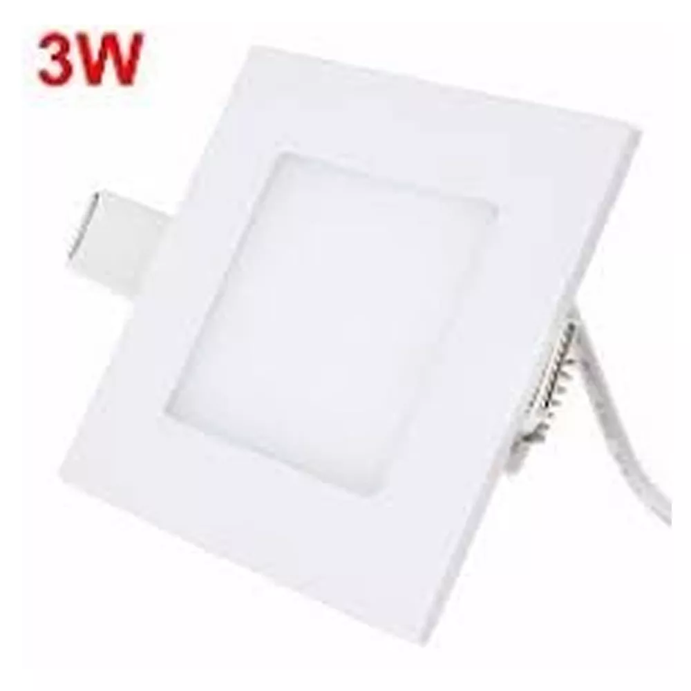 Image 0 of 1 of Plafon LED Embutir Quadrado 3W 3000K Leitoso Blumenau