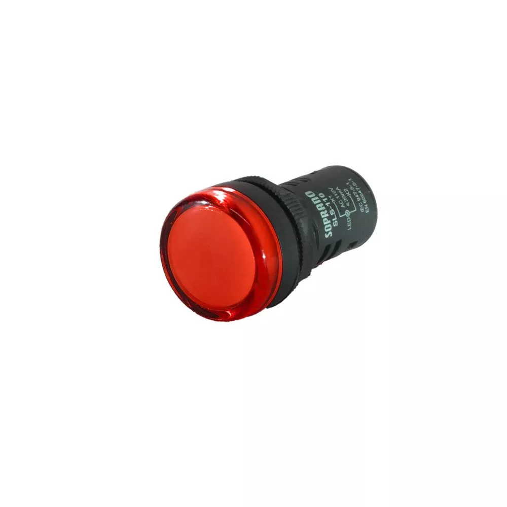 Image 0 of 2 of Sinaleiro Led 22mm 24vca/vcc Monobloco Soprano