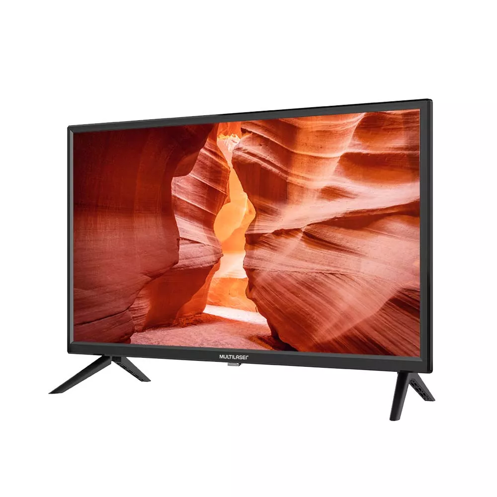 Image 0 of 2 of TV 24 Multilaser HD, HDMI e USB TL037 + Suporte Fixo Universal para Tv LCD/LED/Plasma 10 a 71