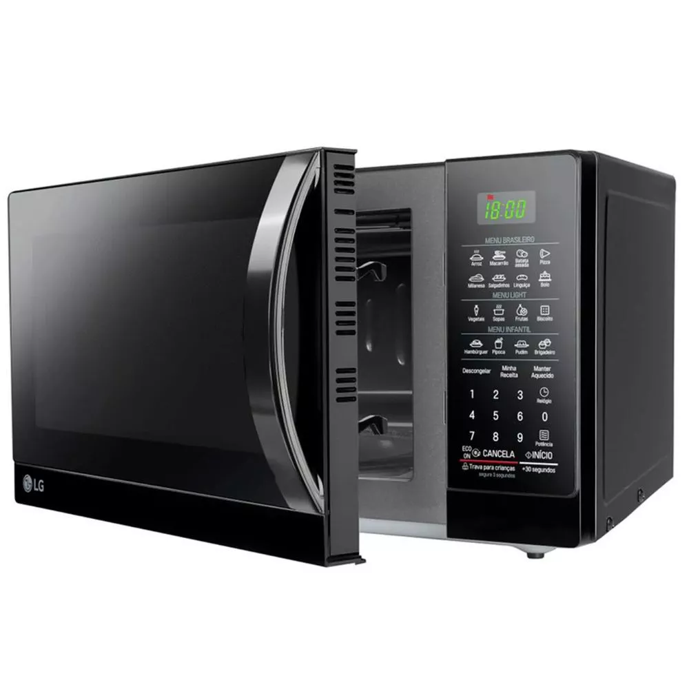 Image 3 of 6 of Forno Microondas Solo 30l 800w Limpa Facil Ms3097ar LG