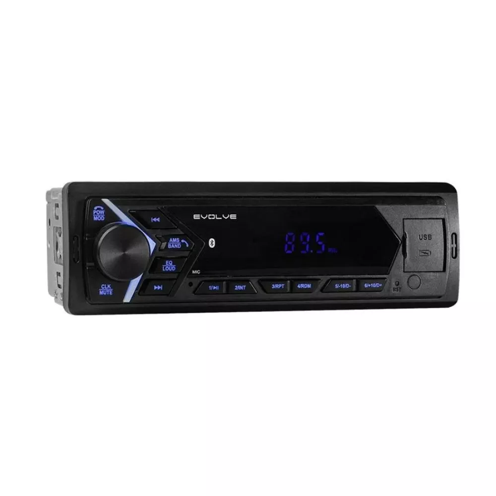 Image 1 of 6 of Auto Radio Evolve New Trip Bt 4x25w Fm/Usb P3364 Multilaser
