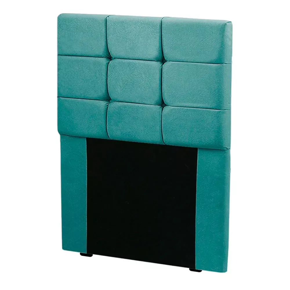 Image 1 of 4 of Cabeceira Estofada Cama Box Solteiro 0.90 Julia Veludo Speciale Home