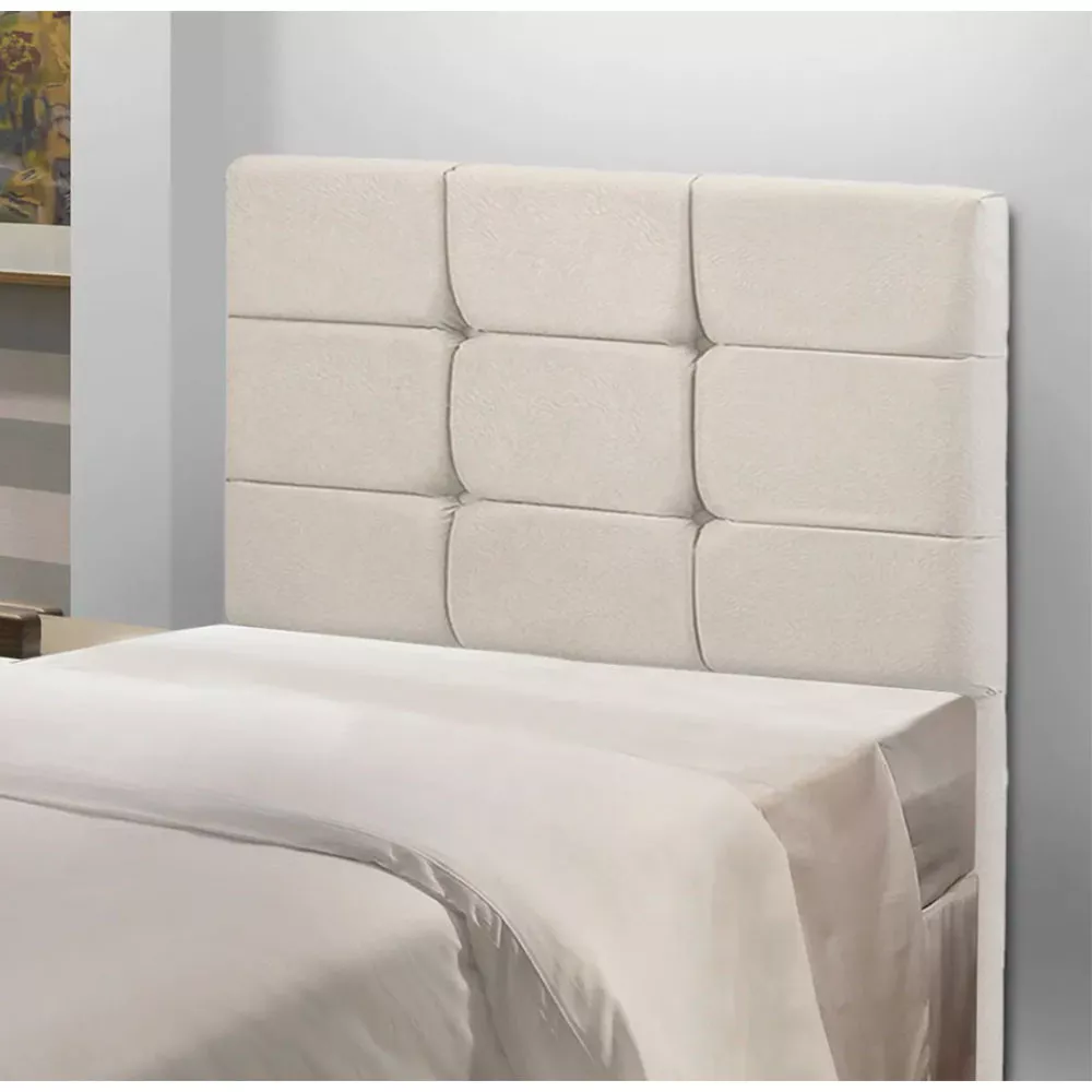 Image 0 of 4 of Cabeceira Estofada Cama Box Solteiro 0.90 Julia Veludo Speciale Home