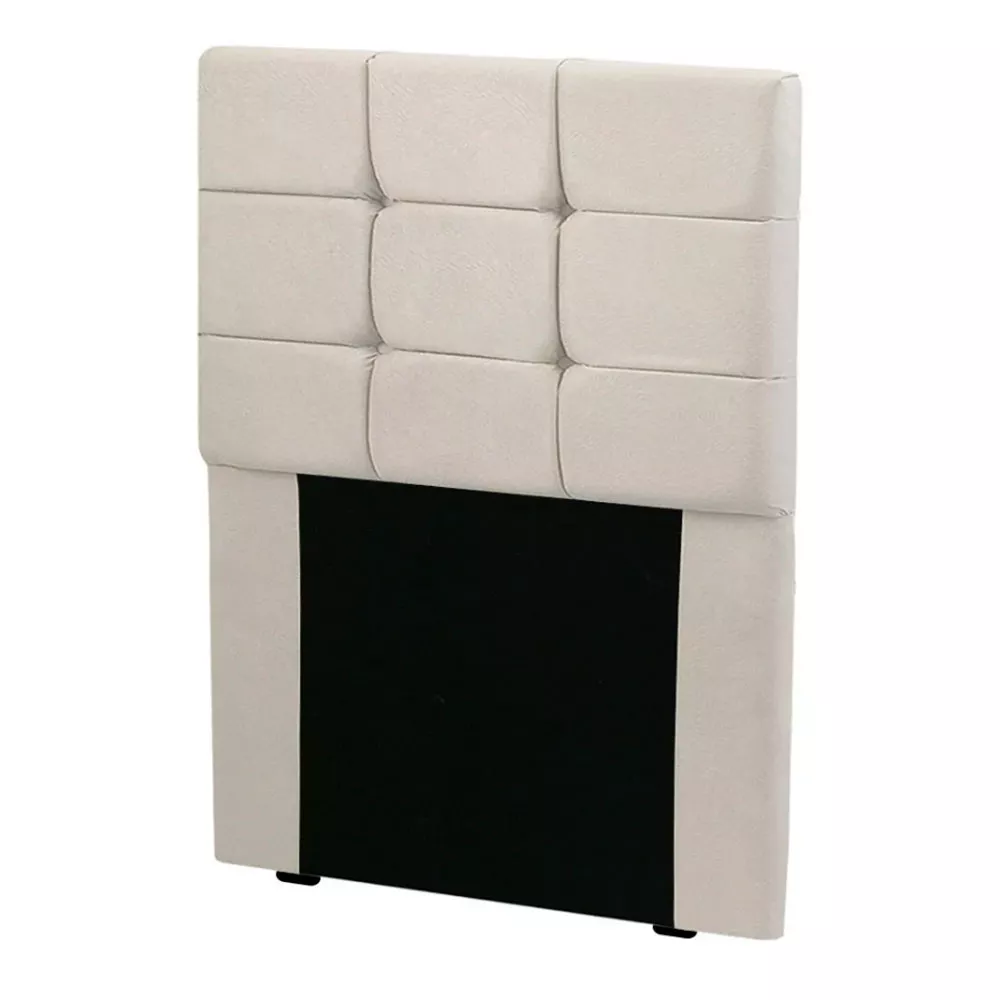 Image 1 of 4 of Cabeceira Estofada Cama Box Solteiro 0.90 Julia Veludo Speciale Home