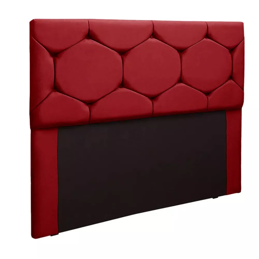 Image 0 of 6 of Cabeceira Estofada Helena 1,95 King Size Veludo Speciale Home