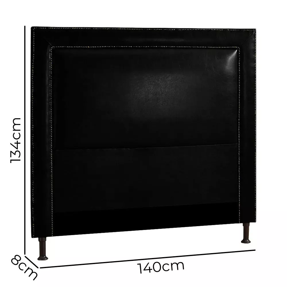 Image 5 of 11 of Conjunto Cabeceira New York + Calçadeira Holanda 140cm Material Sintético Speciale Home