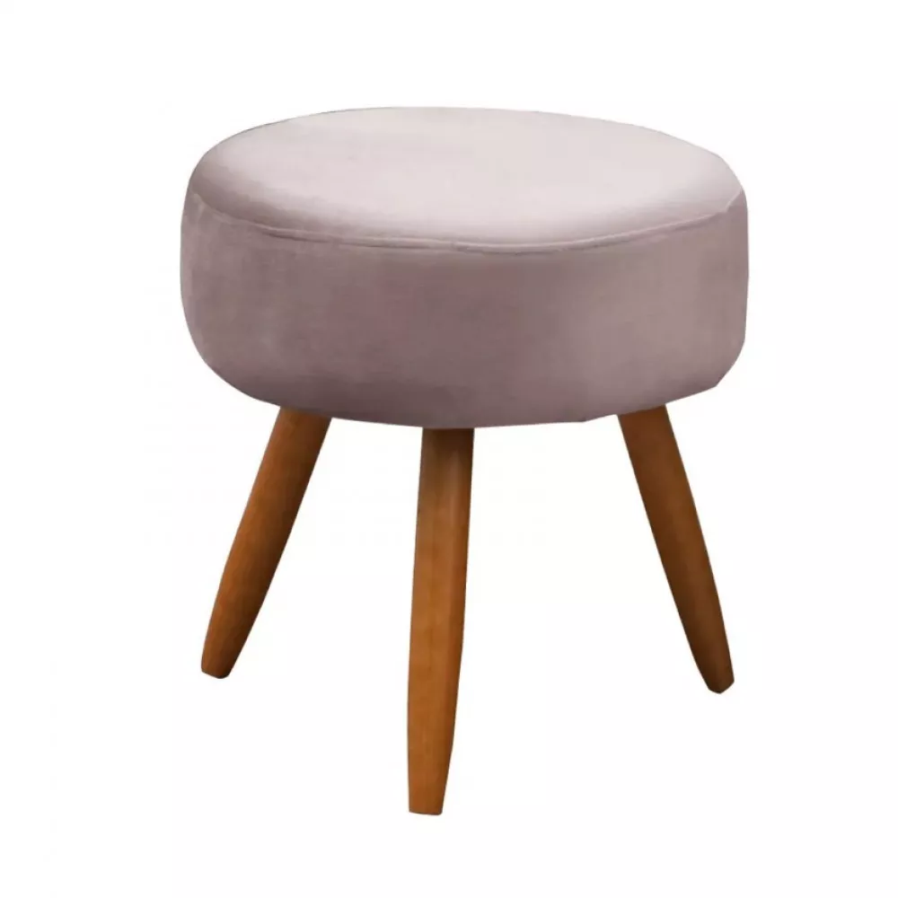 Image 9 of 12 of Conjunto de 2 Poltronas e 2 Puff Opala Veludo Rose Speciale Home
