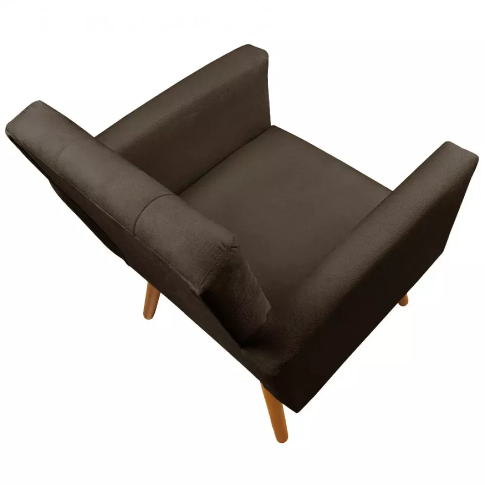 Image 5 of 7 of Conjunto de 2 Poltronas Decorativas Sabrina Veludo Speciale Home