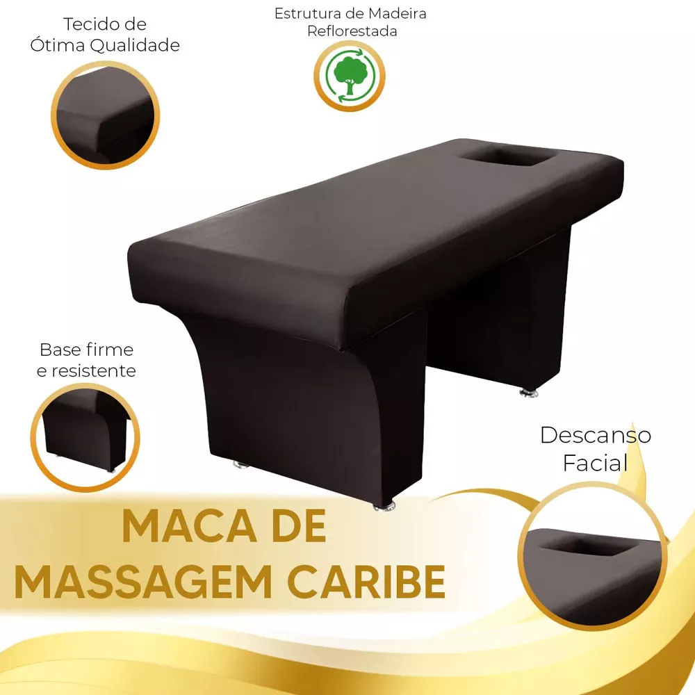 Image 4 of 5 of Maca de Massagem Caribe Sintético Speciale Home