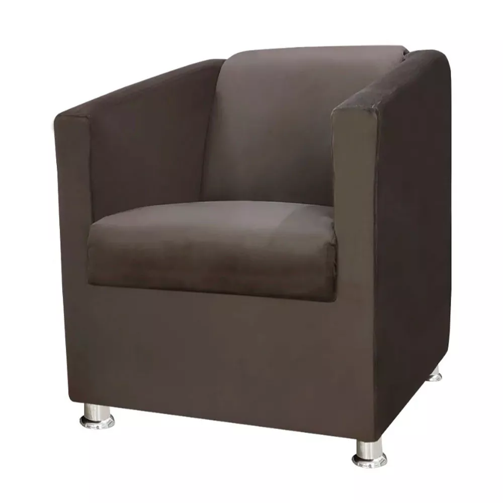 Image 0 of 7 of Poltrona Decorativa Gabi Para Recepção Sala e Quarto Suede Speciale Home