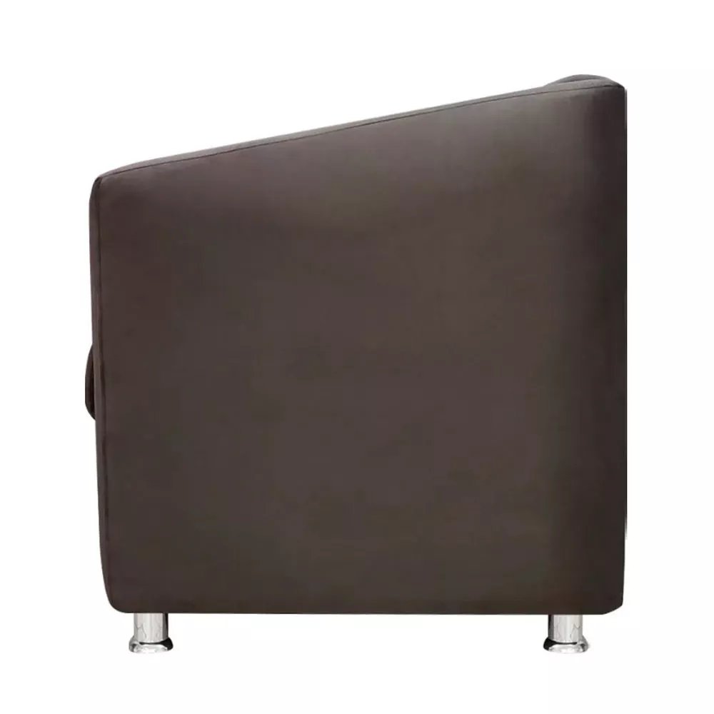 Image 3 of 7 of Poltrona Decorativa Gabi Para Recepção Sala e Quarto Suede Speciale Home