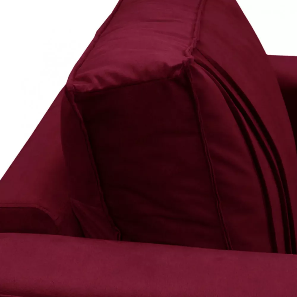 Image 2 of 7 of Poltrona Decorativa Riviera Veludo Speciale Home