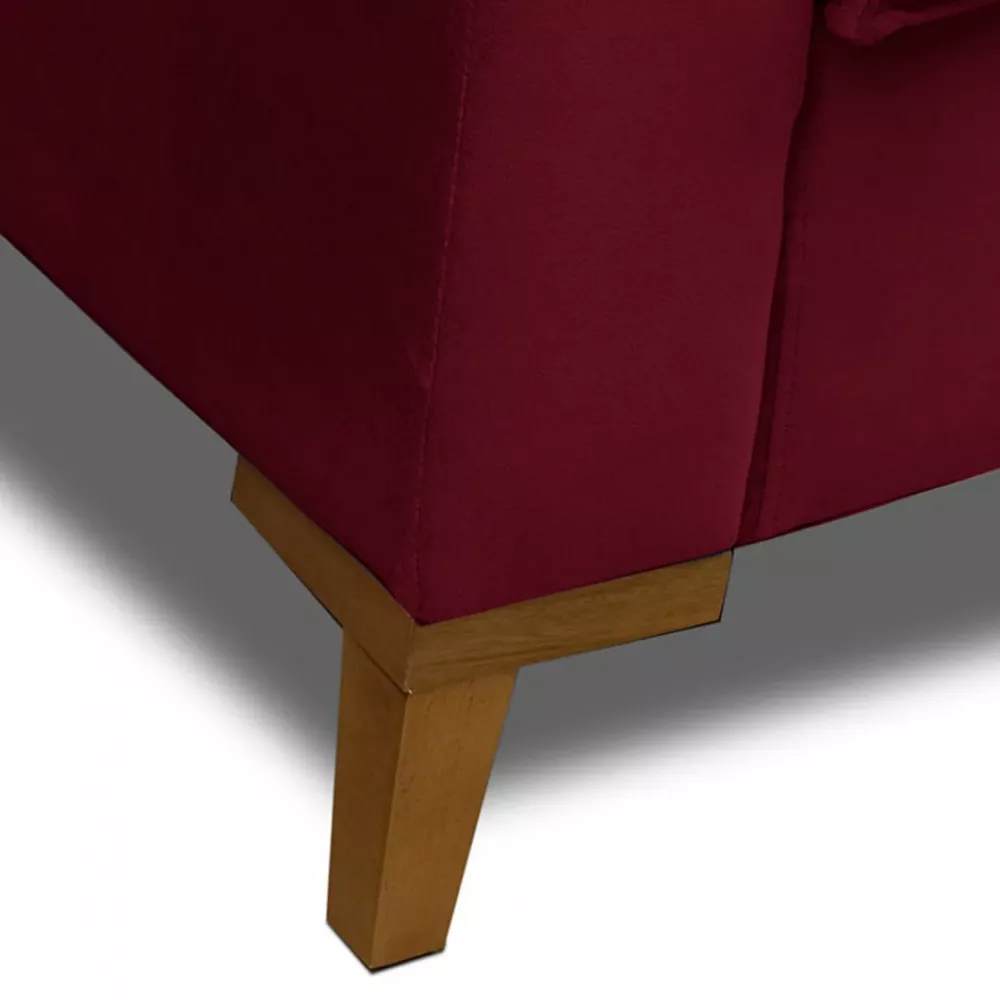 Image 4 of 7 of Poltrona Decorativa Riviera Veludo Speciale Home