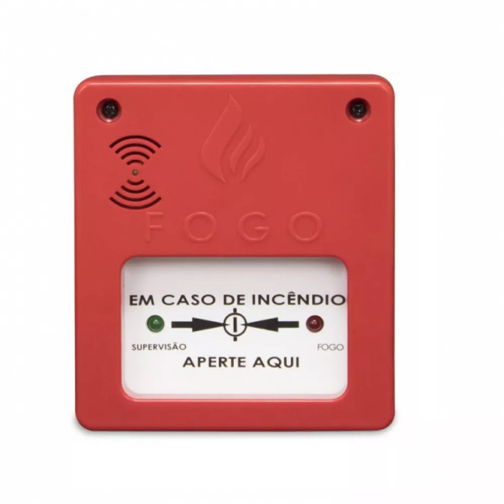 Image 0 of 2 of Acionador manual convencional com sirene 12cv Segurimax