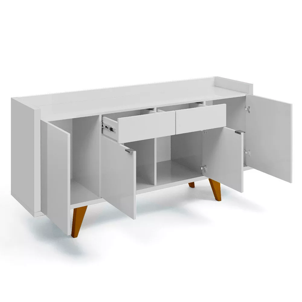 Image 2 of 7 of Buffet HB Móveis Melodia 4 Portas 2 Gavetas