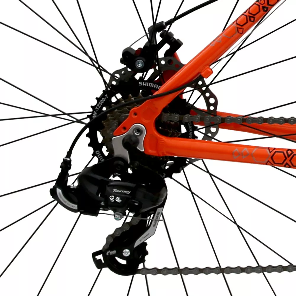 Image 3 of 8 of Bicicleta MTB Alumínio Cairu Lotus Aro 29 Freio à Disco 21 Marchas Shimano Quadro 17.5