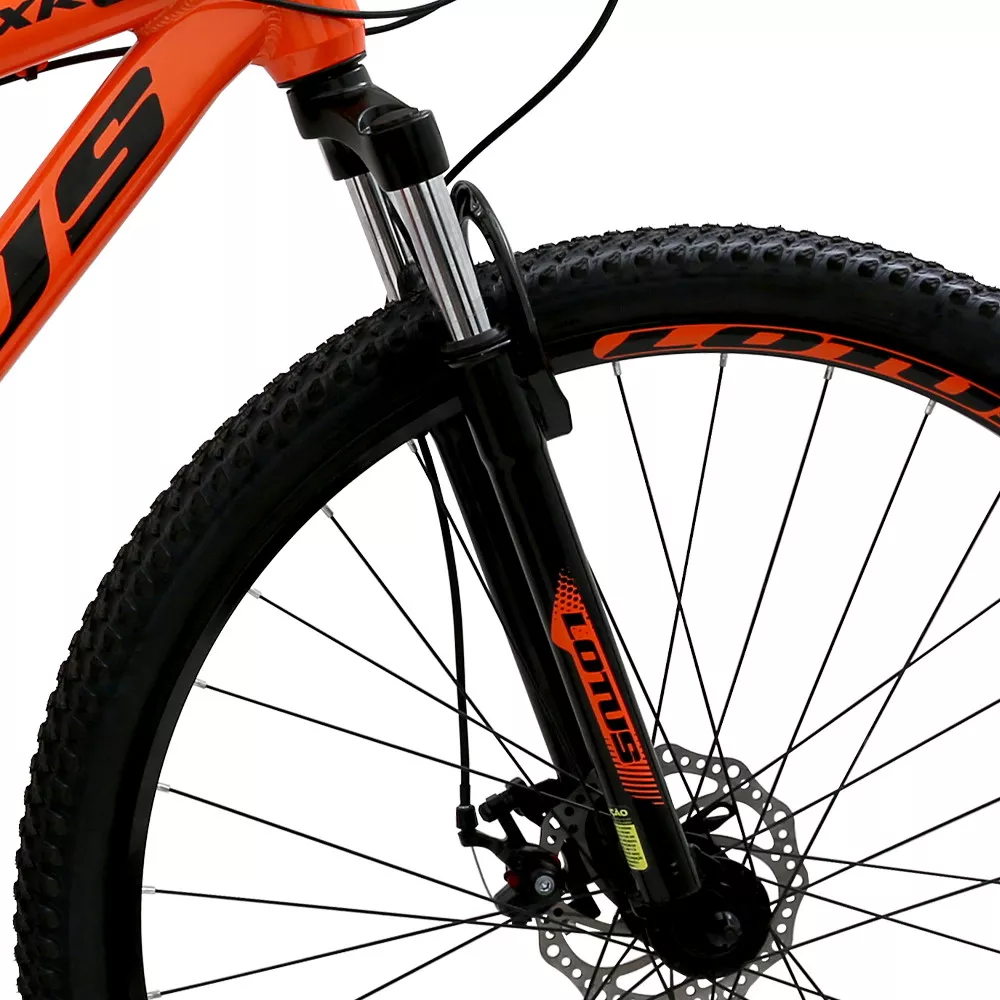 Image 7 of 8 of Bicicleta MTB Alumínio Cairu Lotus Aro 29 Freio à Disco 21 Marchas Shimano Quadro 17.5