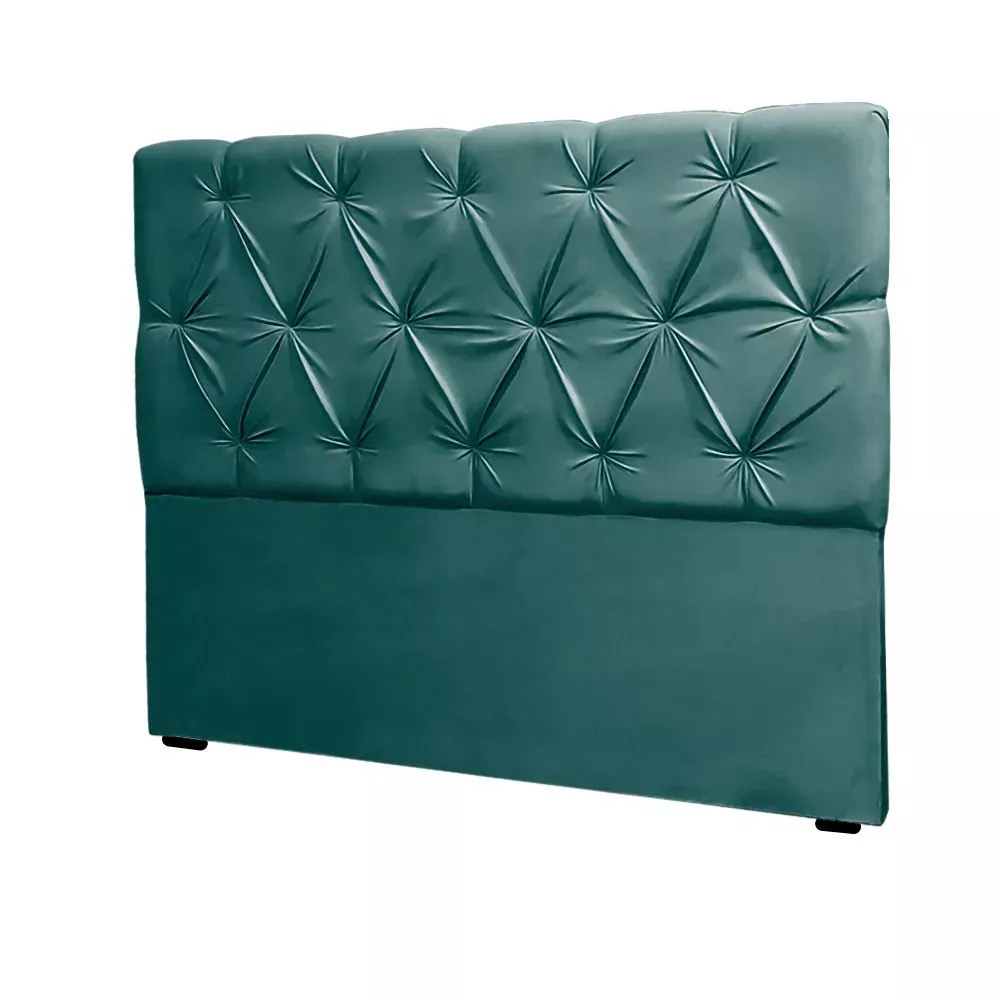 Image 0 of 6 of Cabeceira Estofada Star em Madeira de Eucalipto Veludo 90cm Speciale Home