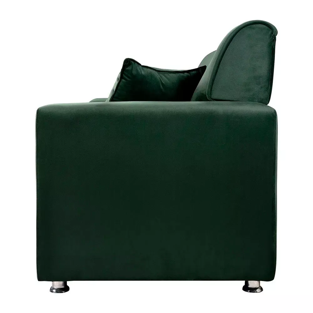 Image 3 of 7 of Sofá 3 Lugares Fixo Tokyo Veludo Verde Speciale Home