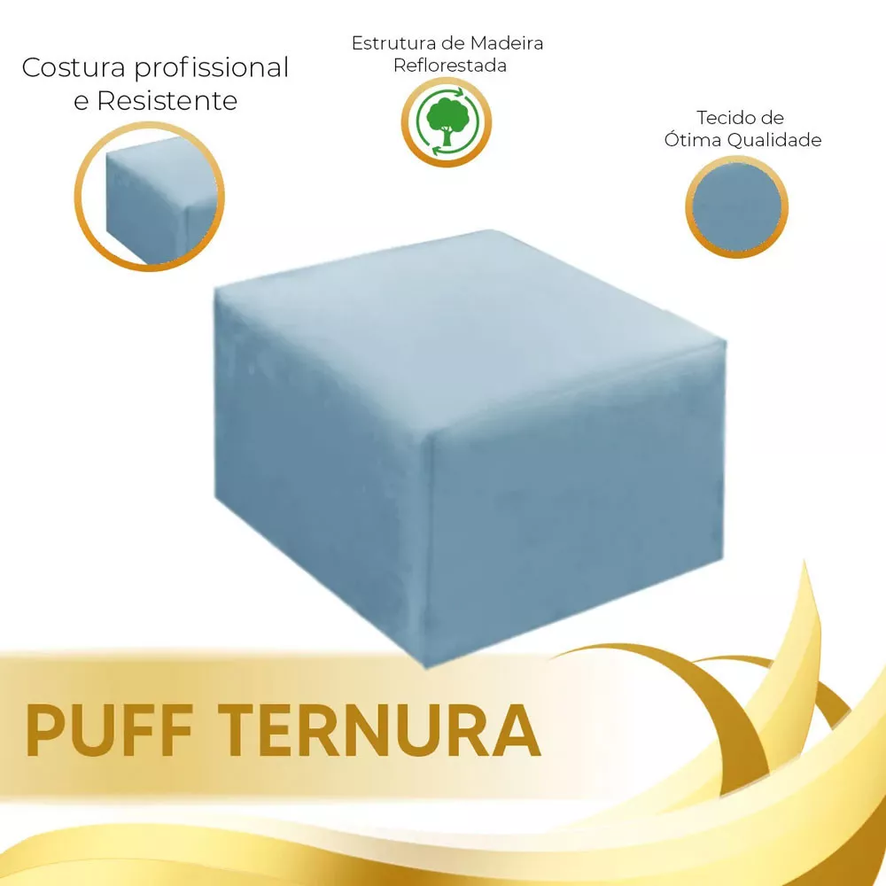 Image 3 of 4 of Puff Ternura Material Sintético Speciale Home