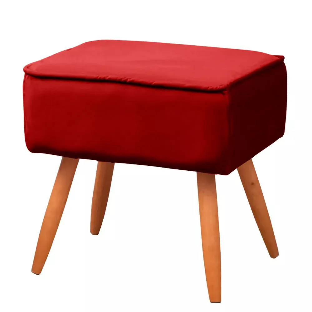 Image 0 of 4 of Puff Para Sala Calibu Veludo Speciale Home