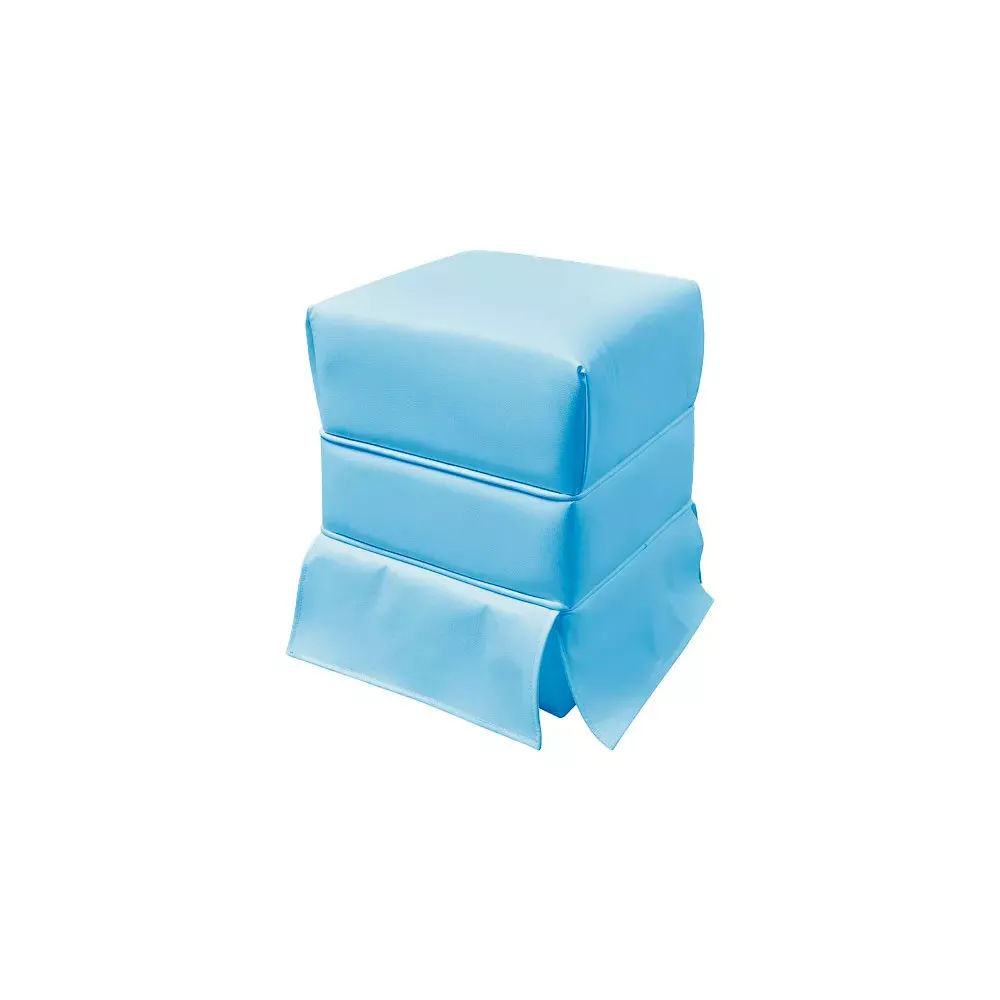 Image 0 of 5 of Puff Decorativo Eliza Corano Azul Speciale Home
