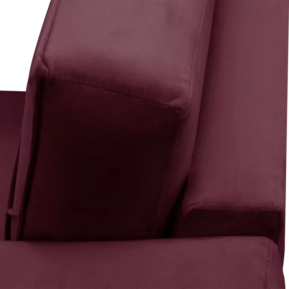 Image 2 of 7 of Poltrona Decorativa Sarah Veludo Speciale Home