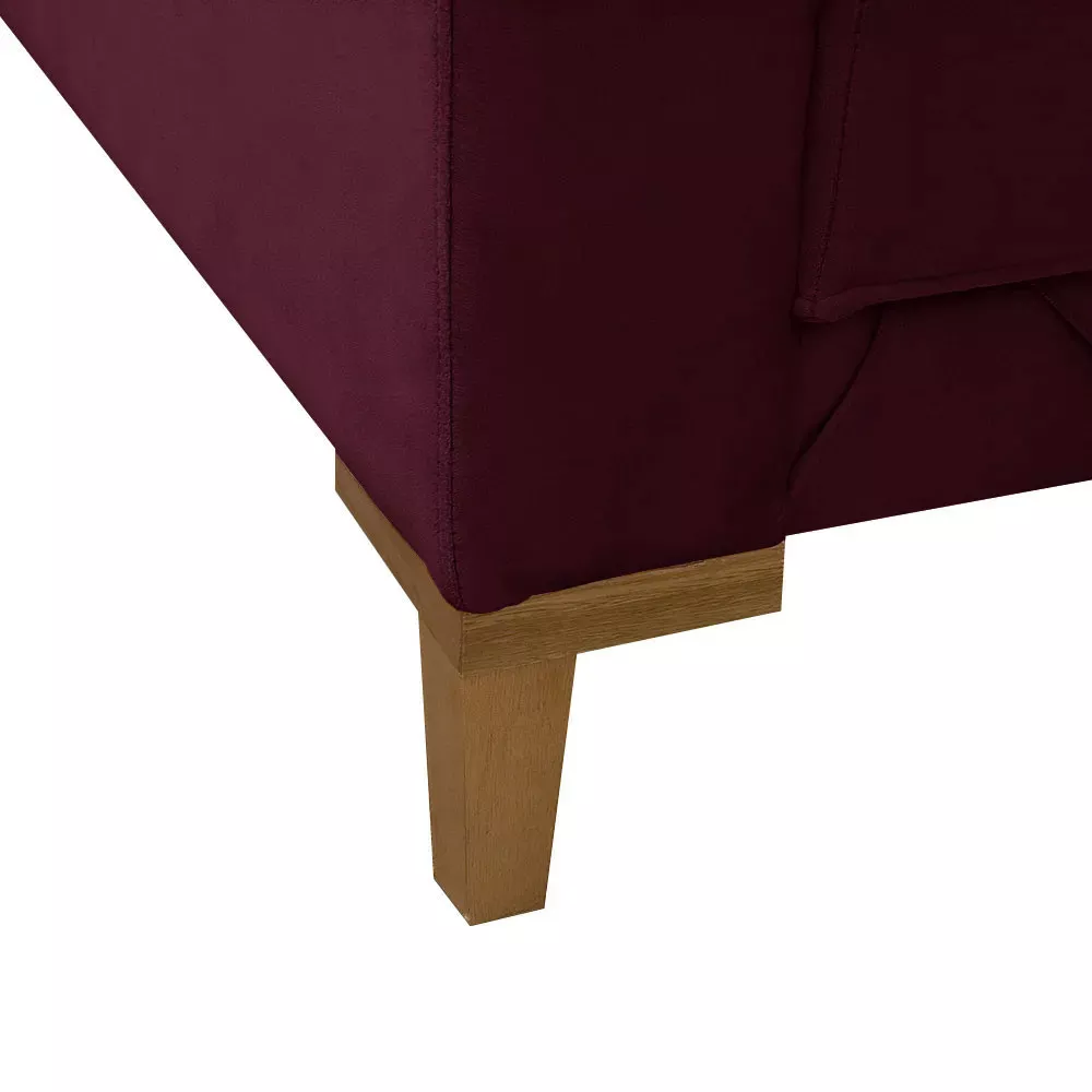 Image 3 of 7 of Poltrona Decorativa Sarah Veludo Speciale Home