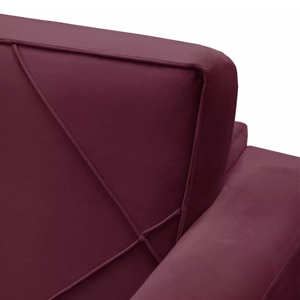 Image 4 of 7 of Poltrona Decorativa Sarah Veludo Speciale Home