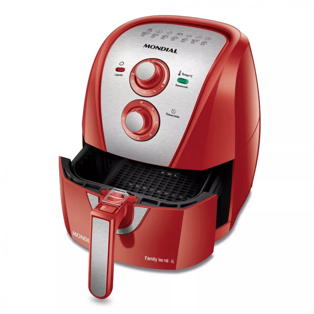 Image 0 of 8 of Fritadeira Eletrica Air Fryer Mondial 4 Litros AFN40