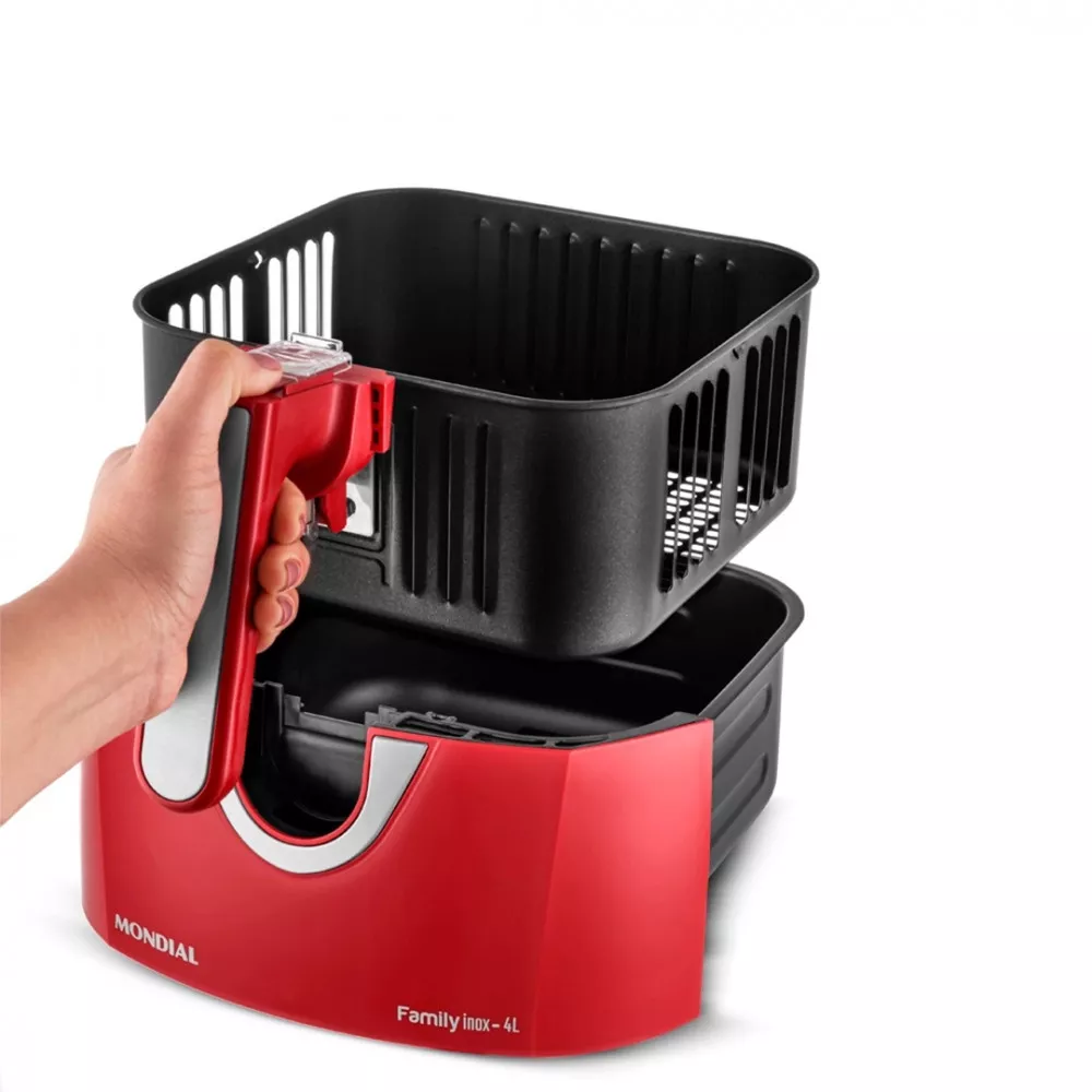 Image 7 of 8 of Fritadeira Eletrica Air Fryer Mondial 4 Litros AFN40