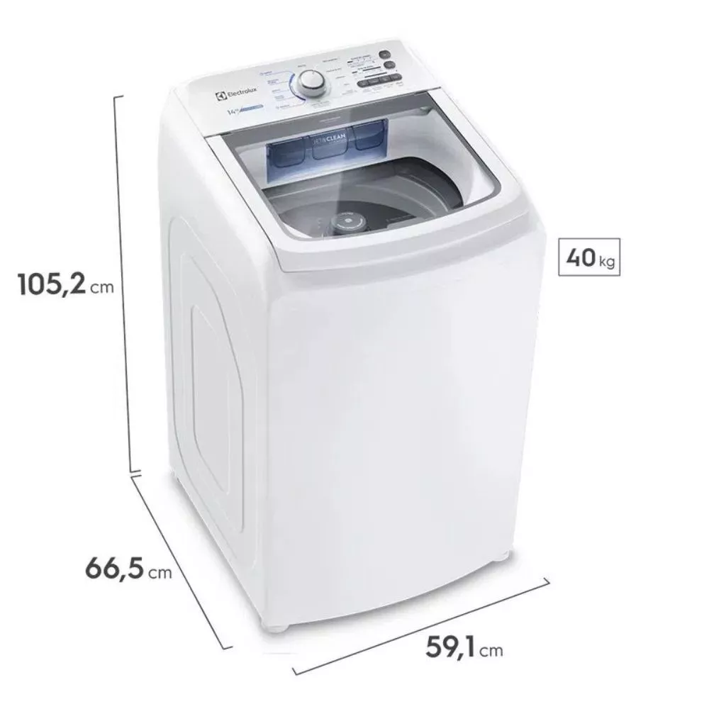 Image 1 of 11 of Lavadora 14kg Cesto Inox Ultra Filter Led14 Electrolux