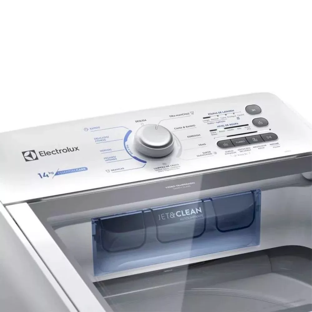 Image 8 of 11 of Lavadora 14kg Cesto Inox Ultra Filter Led14 Electrolux