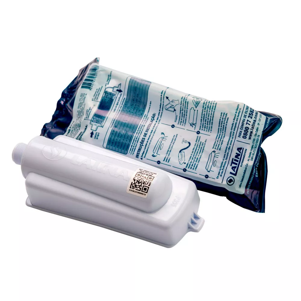 Image 1 of 3 of Filtro de Reposição Latina Purificador de Água P355 Branco
