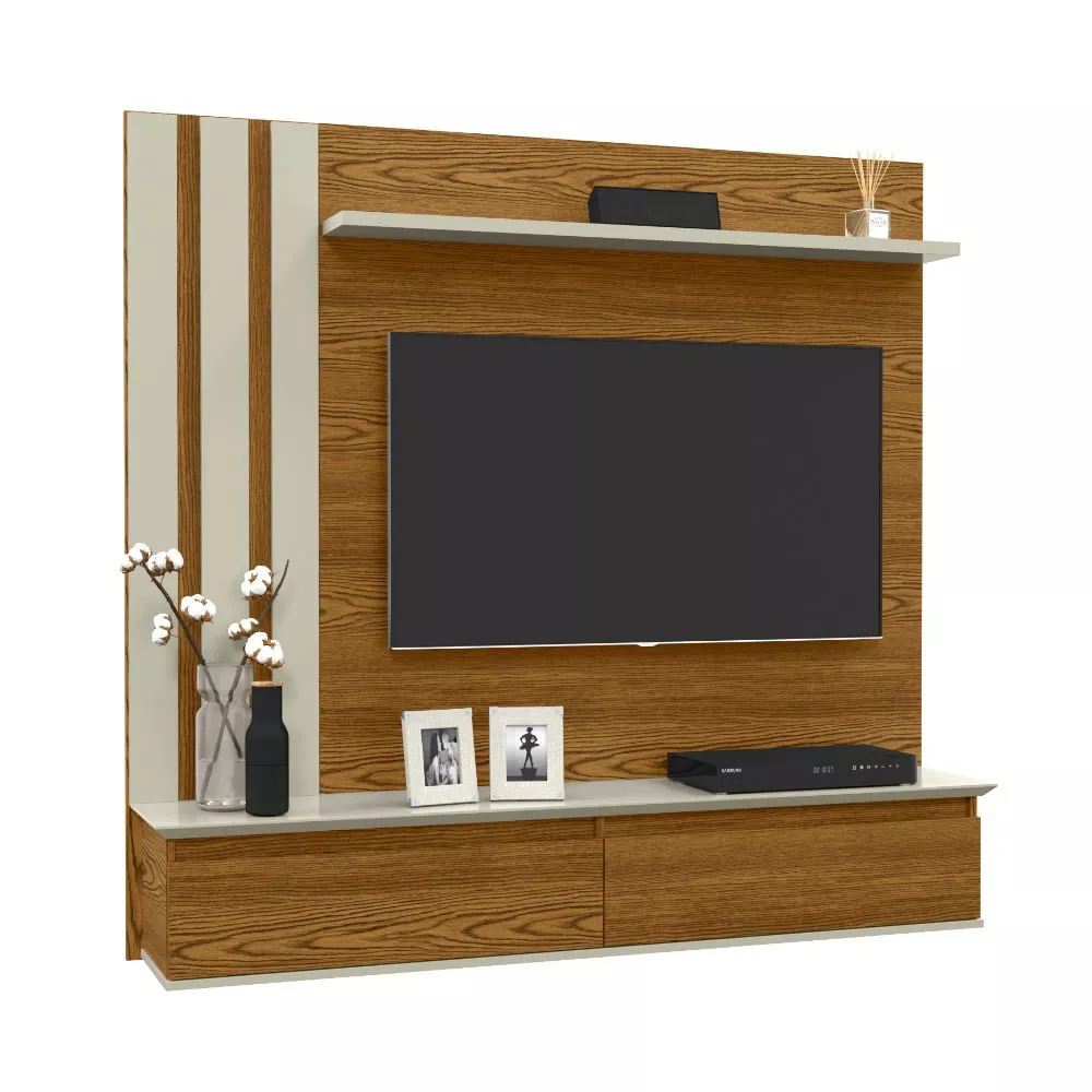 Image 1 of 4 of Painel para TV até 46 Polegadas 2 Portas Trend Patrimar