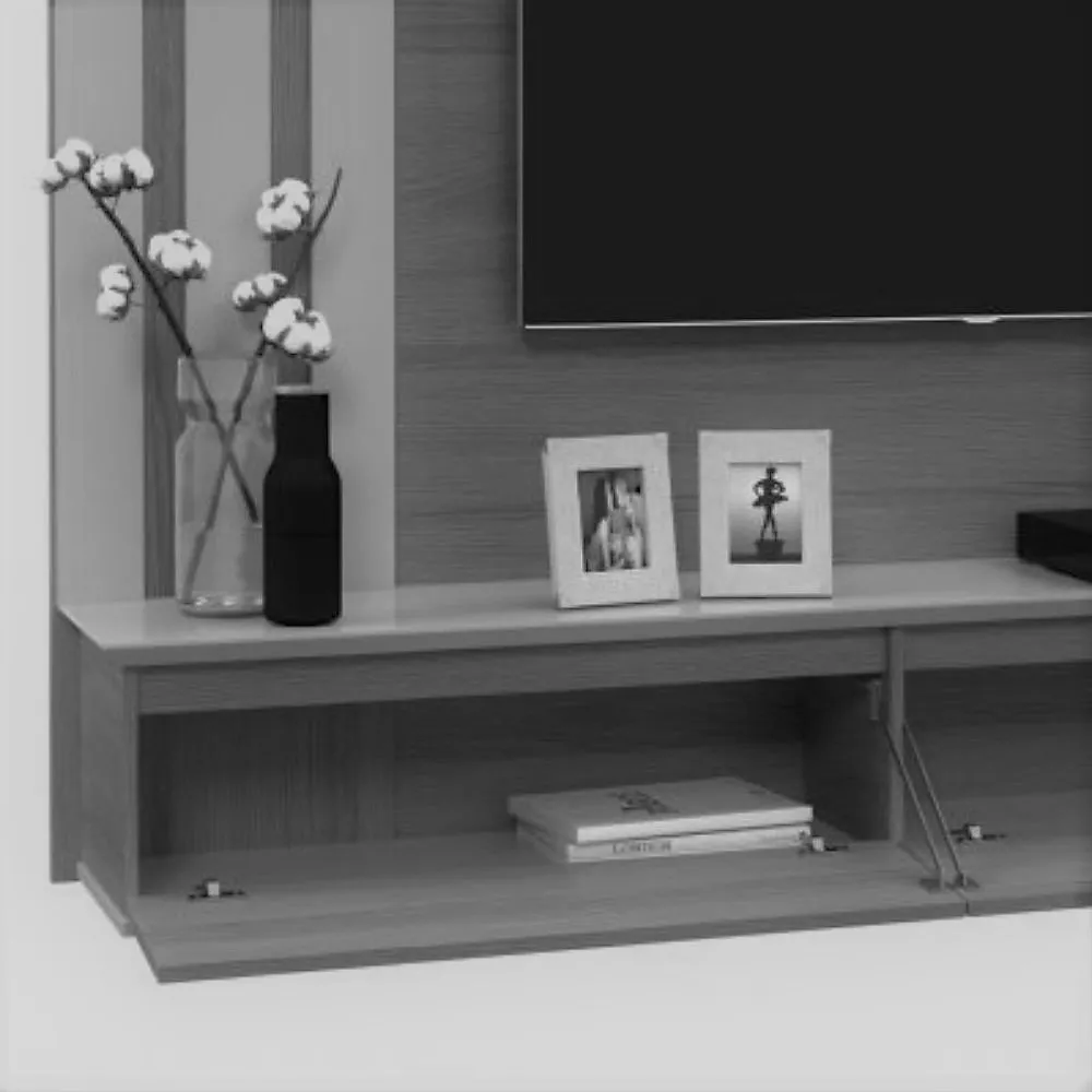 Image 3 of 4 of Painel para TV até 46 Polegadas 2 Portas Trend Patrimar