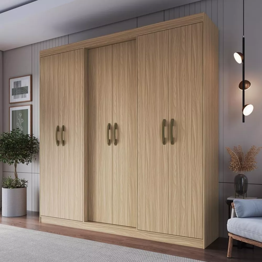 Image 0 of 4 of Guarda Roupa Casal 6 Portas 2 Gavetas PH1745 Herval