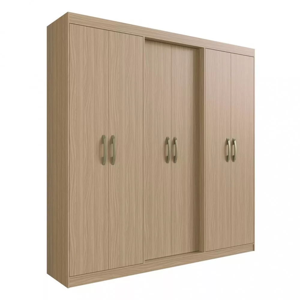 Image 1 of 4 of Guarda Roupa Casal 6 Portas 2 Gavetas PH1745 Herval
