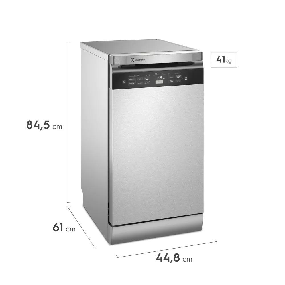 Image 5 of 7 of Lava Louças 10 Serviços Electrolux com Função Higienizar Ll10x