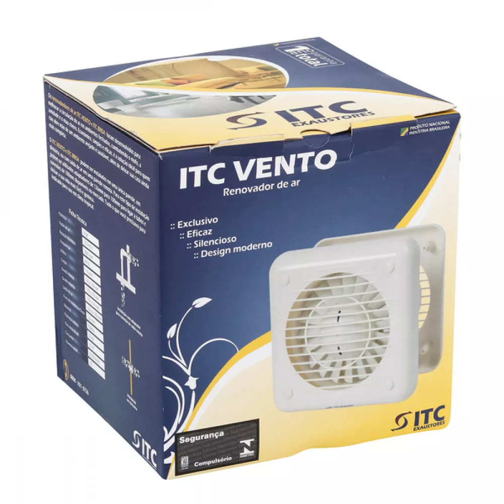 Image 0 of 2 of Exaustor para banheiro 170 branco bivolt itc