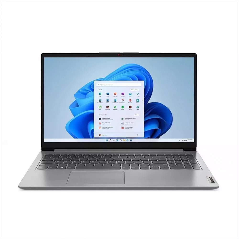 Image 1 of 5 of Notebook Lenovo IdeaPad 1I CONLED0165 15,6 Polegadas 256GB 4GB RAM Core i3-1215U