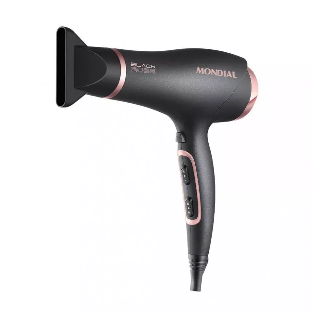 Image 0 of 5 of Secador de Cabelo Mondial Black Rose Line SC-37 2000W