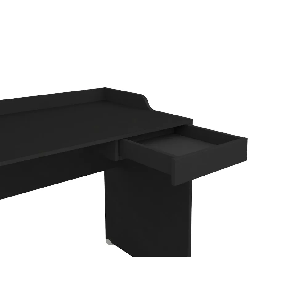 Image 3 of 5 of Escrivaninha 1 Gaveta Slim II Artany