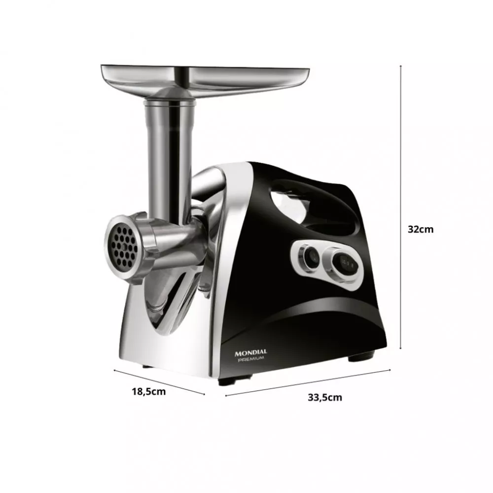 Image 2 of 3 of Moedor de Carne Elétrico Mondial MC-03 Premium