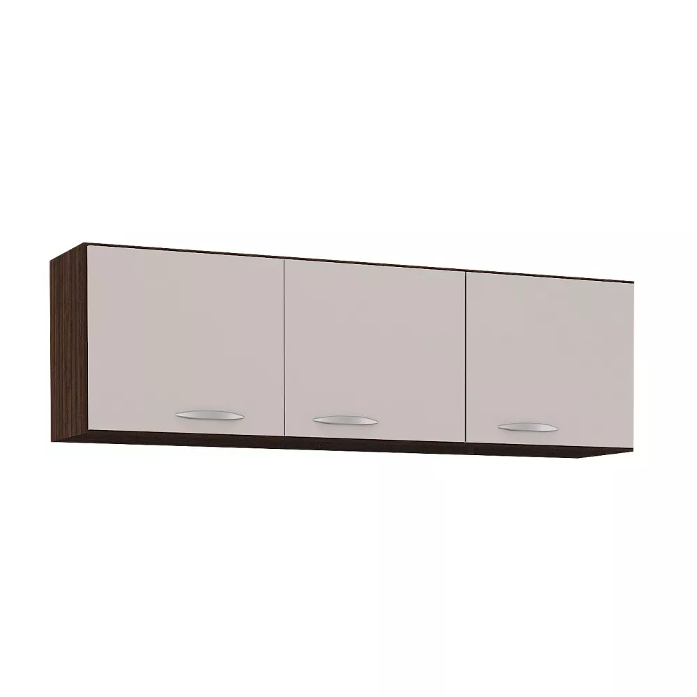 Image 1 of 3 of Armário Aéreo 3 Portas 120cm A843 Cristal Poquema